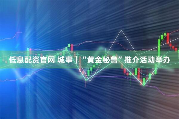 低息配资官网 城事｜“黄金秘鲁”推介活动举办